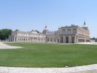 The Palacio Real (Royal Palace) in Aranjuez